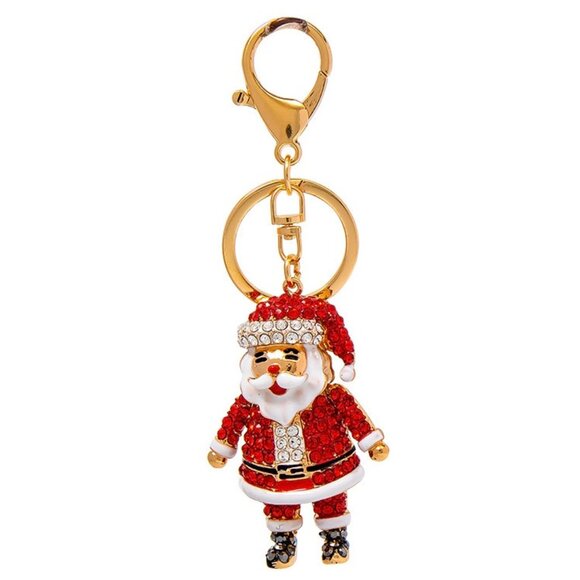 Santa Claus Keychain Santa Claus Charm Santa Claus Bag Charm - Picture 7 of 11